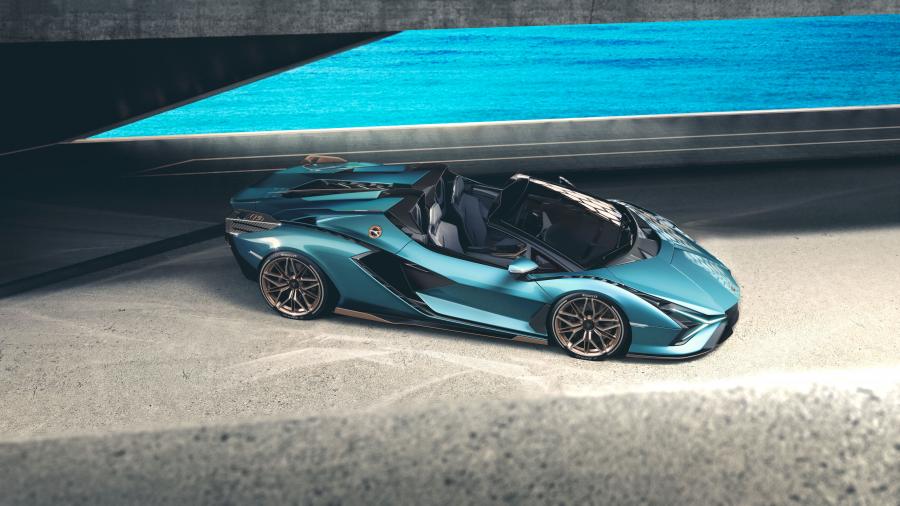  Lamborghini Sian Roadster 2020 года  (фото 5 из 29)